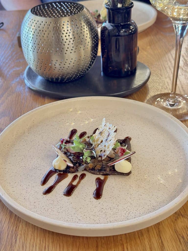 Eleven Restaurant - Kalahari gemsbok carpaccio