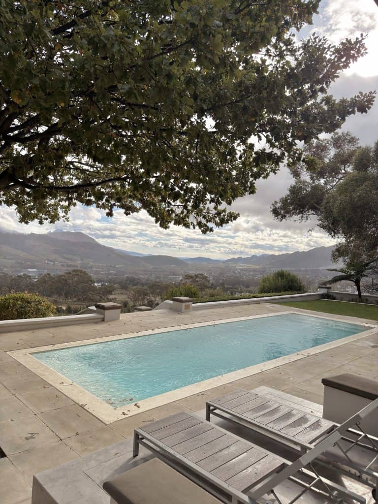 The view from the Manor House and suites