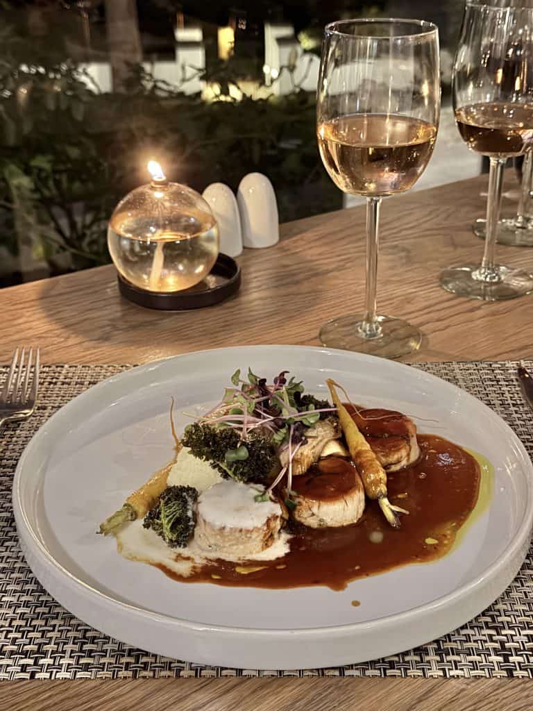 Chicken ballotine | polenta | mushrooms | sherry sauce
