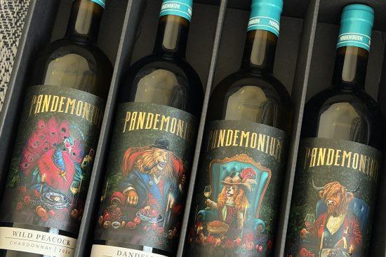 Pandemonium Bellingham wine range