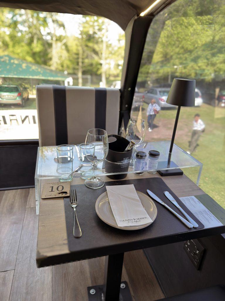 Culinary Cruiser bus interior