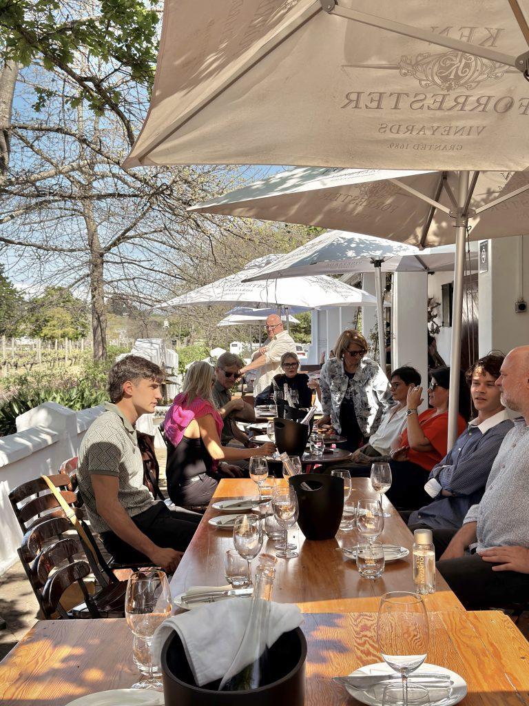 Tasting area at Ken Forrester